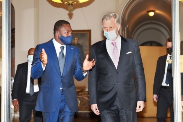 Togo: En visite d'Etat, Faure s'entretient avec le Roi des Belges et le Pr&eacute;sident du Conseil europ&eacute;en