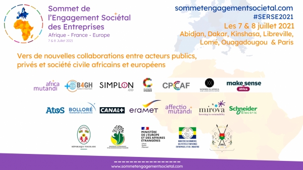 1er Sommet de l&rsquo;Engagement Soci&eacute;tal des Entreprises entre l&rsquo;Afrique et l&rsquo;Europe