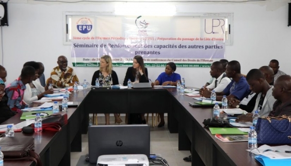 La C&ocirc;te d&rsquo;Ivoire se pr&eacute;pare pour son 3&egrave;me passage &agrave; l&rsquo;EPU en mati&egrave;re des droits de l&rsquo;Homme