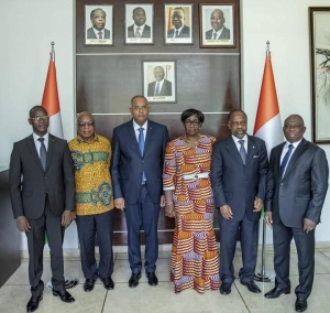 C&ocirc;te d&rsquo;Ivoire/ R&eacute;conciliation: le Premier Ministre Patrick Achi &eacute;change avec des &eacute;missaires de l'ex-Pr&eacute;sident Laurent Gbagbo