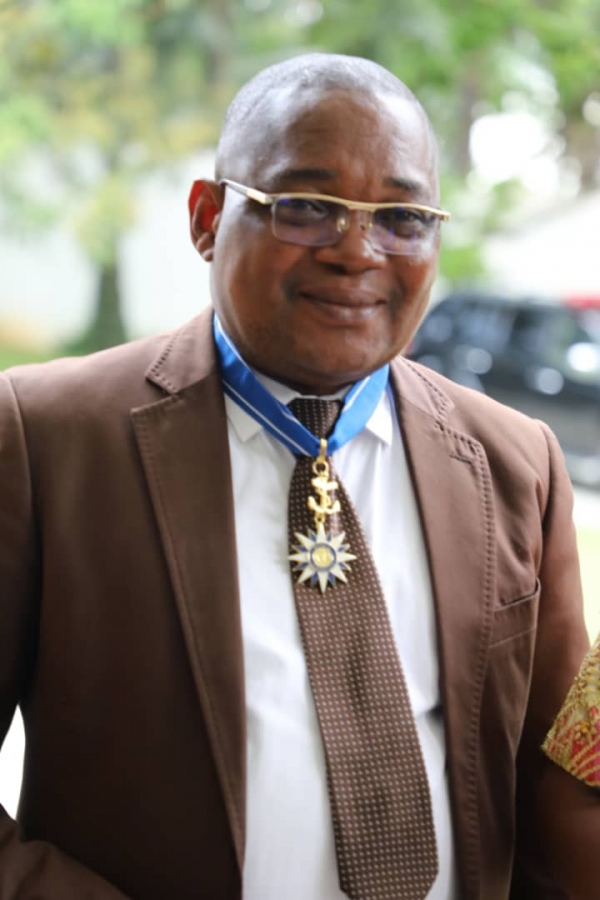 C&ocirc;te d'Ivoire: Serey Doh C&eacute;lestin re&ccedil;oit le grade  de commandeur dans  l&rsquo;ordre  du m&eacute;rite  Maritime