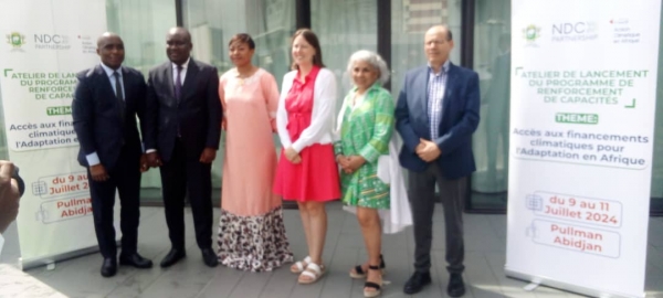 Changement climatique : plusieurs repr&eacute;sentants de pays francophones d'Afrique du Nord et subsaharienne  renforcent leur capacit&eacute; sur le financement adapt&eacute;
