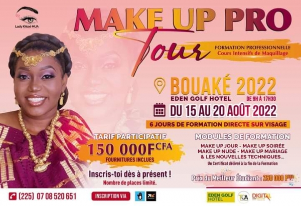 Make-Up Pro Tour : une formation intensive en maquillage pour tous