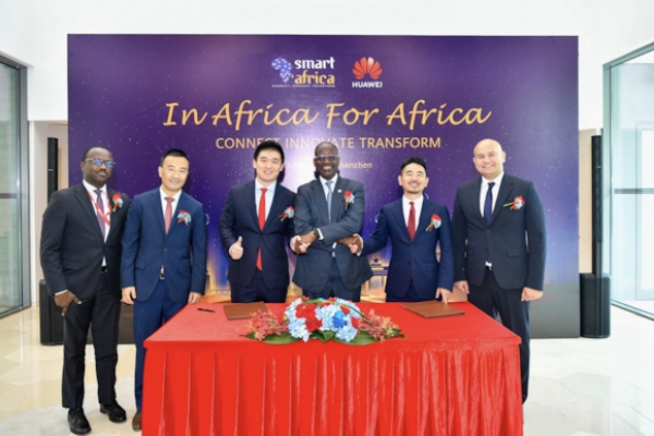 Smart Africa et Huawei s&rsquo;allient pour renforcer la transformation num&eacute;rique en Afrique