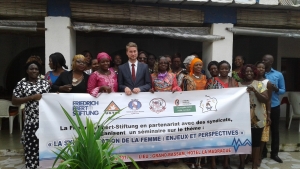 C&ocirc;te d&rsquo;Ivoire : Friedrich Ebert veut limiter les violations des droits syndicaux par la syndicalisation de la femme