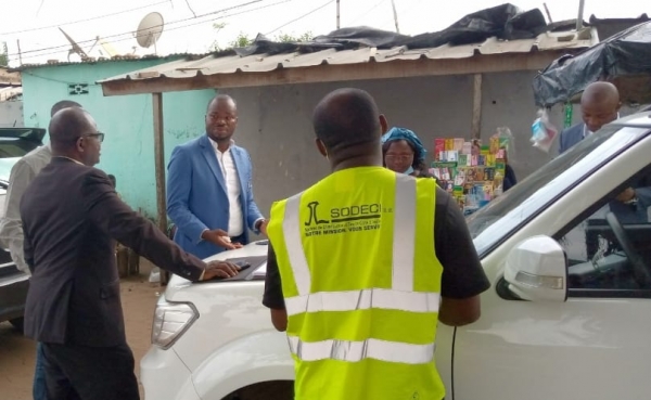 Port-Bou&euml;t/ p&eacute;nurie d&rsquo;eau : Le conseiller Municipal Band&eacute; Karamoko au secours de la population