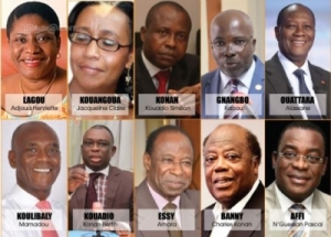Les candidats &agrave; l'&eacute;lections pr&eacute;sidentielle ivoirienne recevront chacun la somme de 100 millions de FCFA pour battre campagne (Photo-montage : Abidjan.net) 