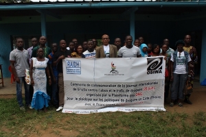 C&ocirc;te d&rsquo;Ivoire-Lutte contre la drogue: le RAIDH fait un plaidoyer en faveur de personnes d&eacute;pendantes de la drogue