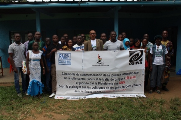 C&ocirc;te d&rsquo;Ivoire-Lutte contre la drogue: le RAIDH fait un plaidoyer en faveur de personnes d&eacute;pendantes de la drogue
