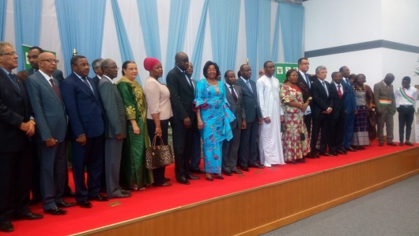 Plusieurs figures de l'UA ont pris part &agrave; cette c&eacute;l&eacute;bration &agrave; Abidjan