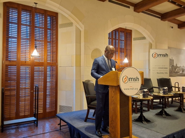 C&ocirc;te d'Ivoire/R&eacute;sistance aux Antimicrobiens : Pierre Dimba insiste sur les cha&icirc;nes d'approvisionnement et les syst&egrave;mes de sant&eacute; &agrave; New York