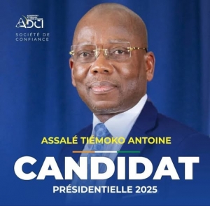 C&ocirc;te d'Ivoire : le candidat Assal&eacute; Ti&eacute;moko sollicite la contribution financi&egrave;re des citoyens pour sa campagne pr&eacute;sidentielle d&rsquo;octobre 2025