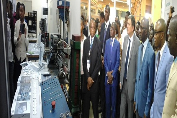 Le g&eacute;ant allemand SIEMENS &eacute;quipe l&rsquo;INPH-HB de mat&eacute;riel &eacute;lectronique ultra-moderne/Photo AIP