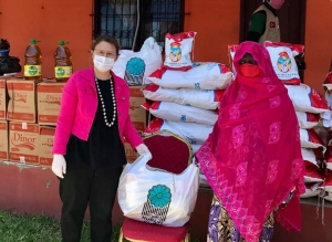 Covid-19 : SEM Yonca &Ouml;z&ccedil;eri soulage les Musulmans De Anyama