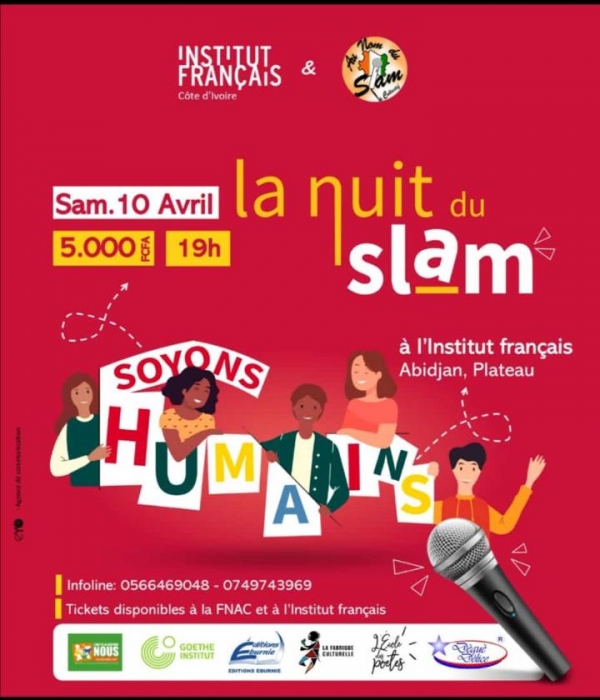 C&ocirc;te d&rsquo;Ivoire : Le Collectif Au Nom Du Slam remet &laquo; La Nuit Du Slam &raquo;